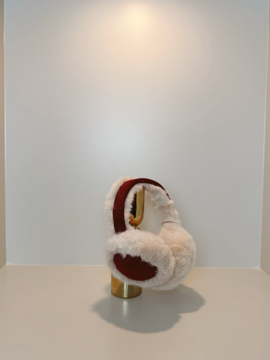 Oorwarmer Winter Burgundy