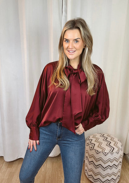 Blouse Dolly Burgundy