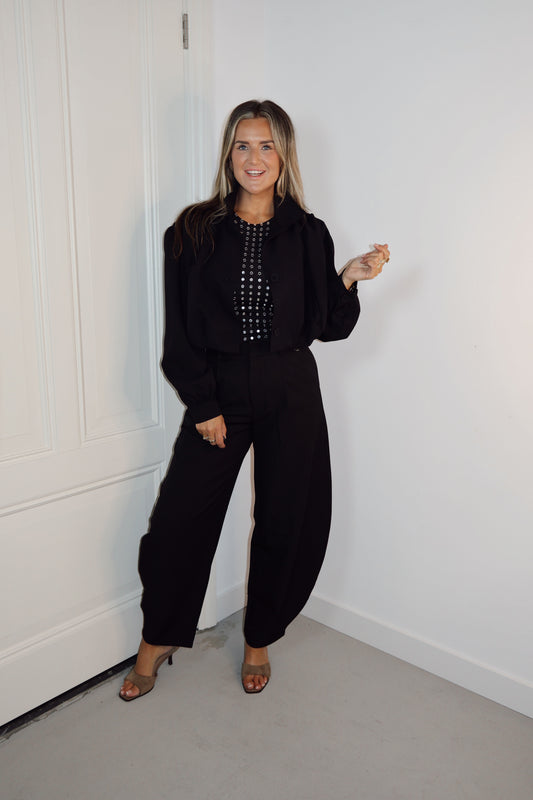 Korte pof trenchcoat Amy Zwart