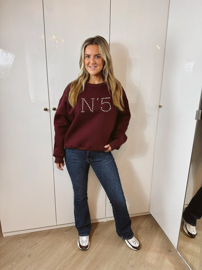 Sweater No5 Burgundy