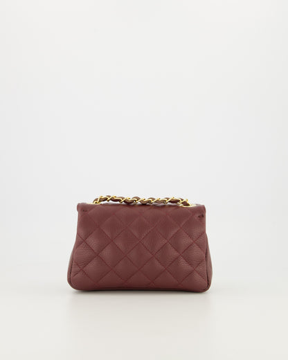 100% Leer Audrey Klein Burgundy