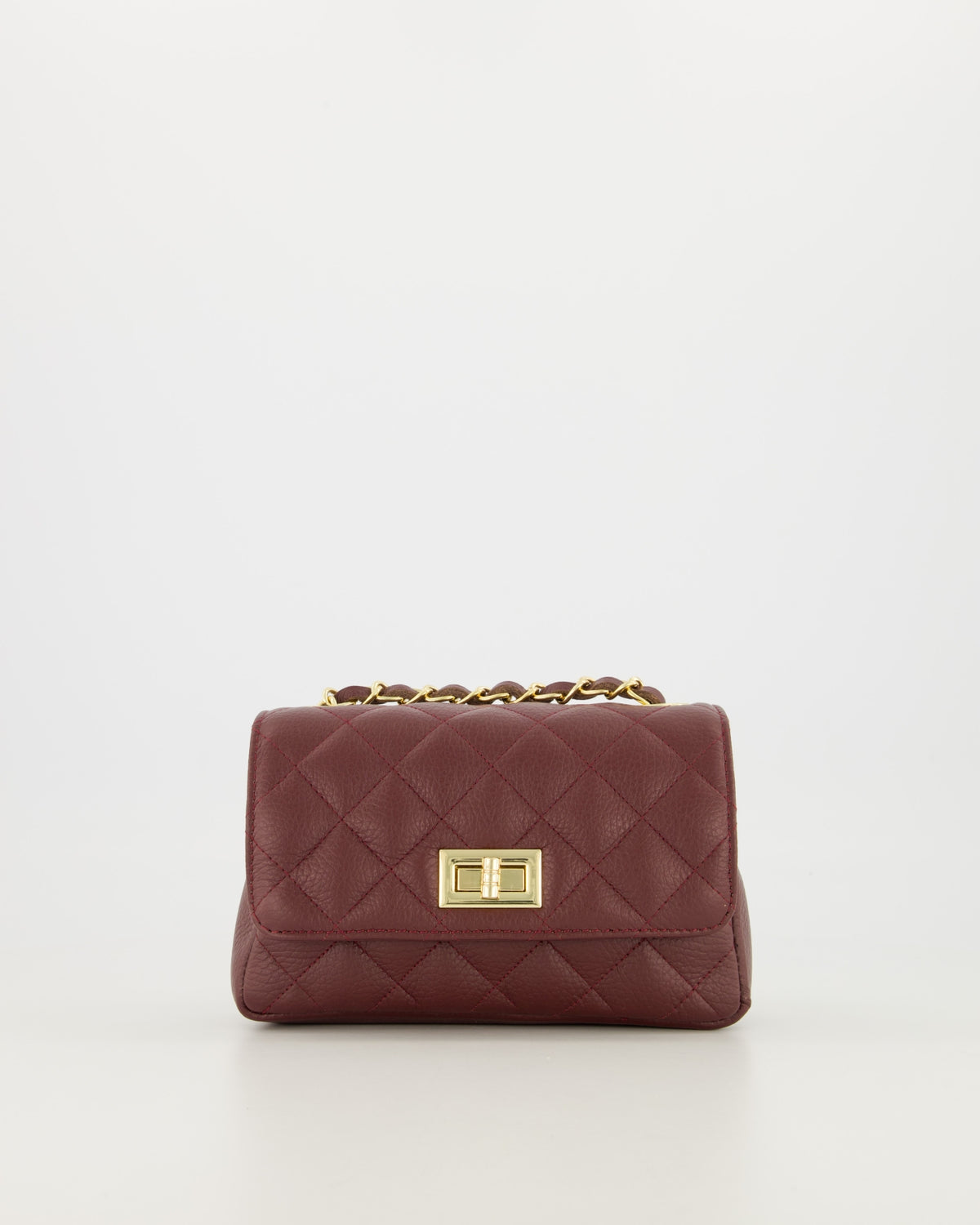 100% Leer Audrey Klein Burgundy