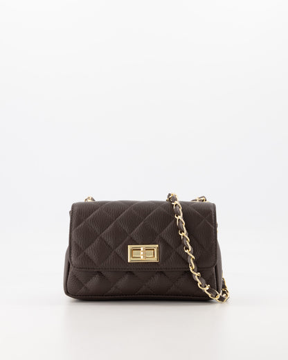 100% Leer Audrey Klein Bruin