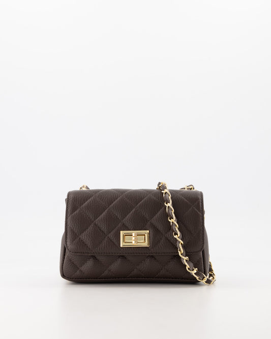 100% Leer Audrey Klein Bruin