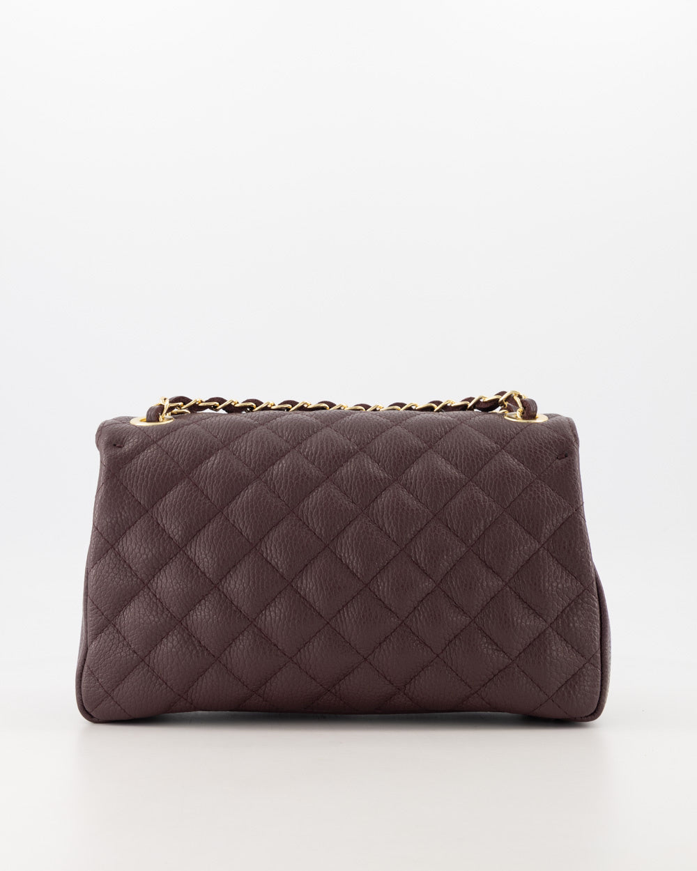 100% Leer Audrey Medium Burgundy