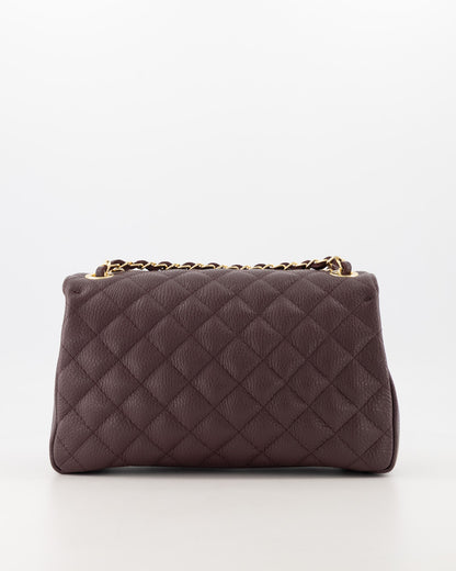 100% Leer Audrey Medium Burgundy