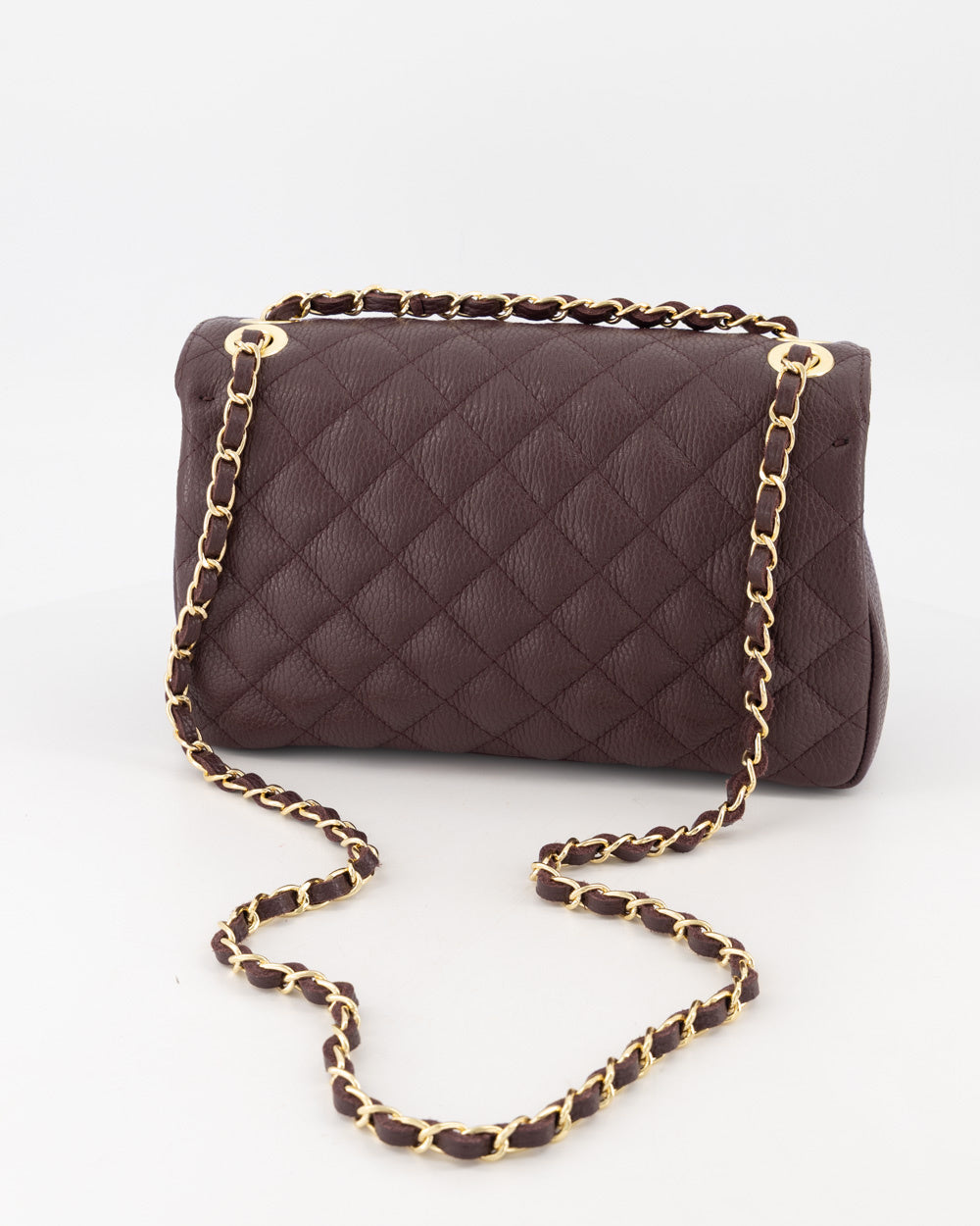 100% Leer Audrey Medium Burgundy