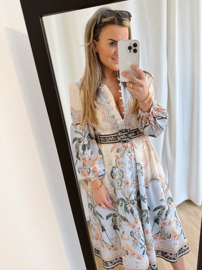 Jurk Ariel print
