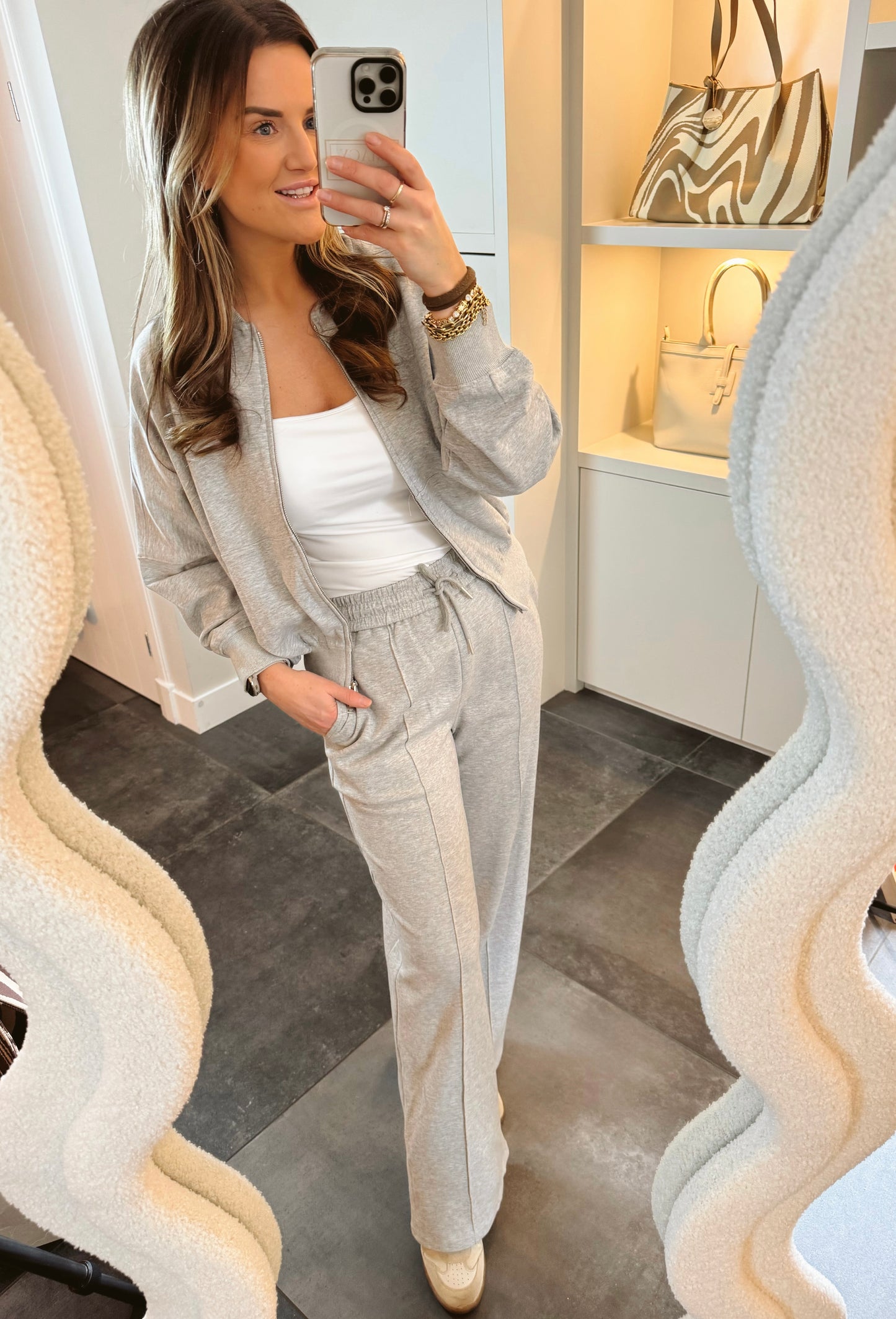 Ambika Joggingset Gloria Grijs