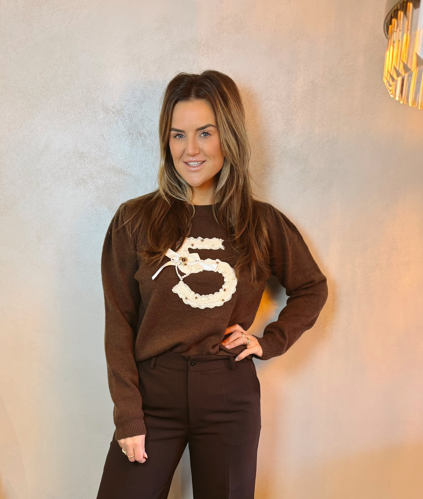 Trui nr.5 Glenda Bruin