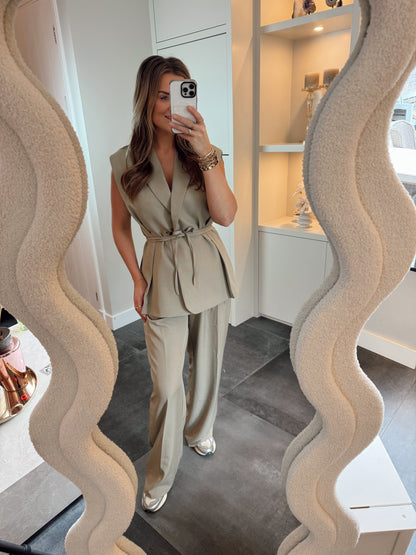 Pantalon Desi Olijf