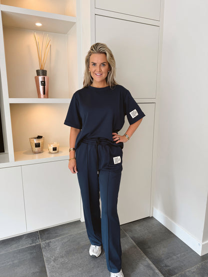 Musthave Joggingset Broek + Top Blauw