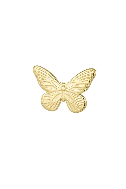 Butterfly brooch gold