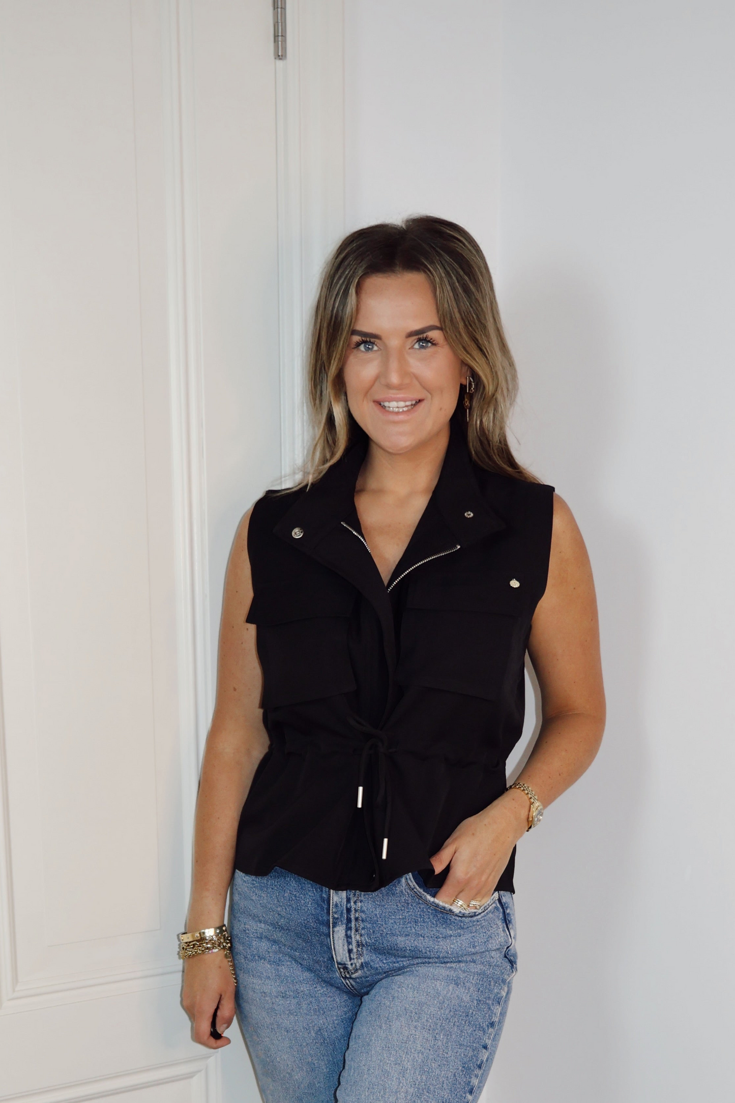 Ambika Gilet Aleid Zwart