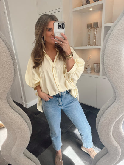 Ambika blouse Trini Geel