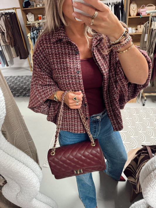 Blouse Tweed Sophia Rood