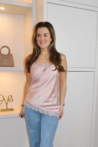 Top Lace Rihanna Roze