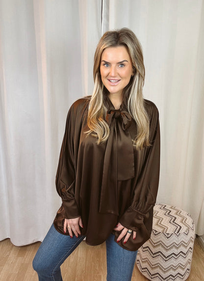 Blouse Dolly Choco bruin