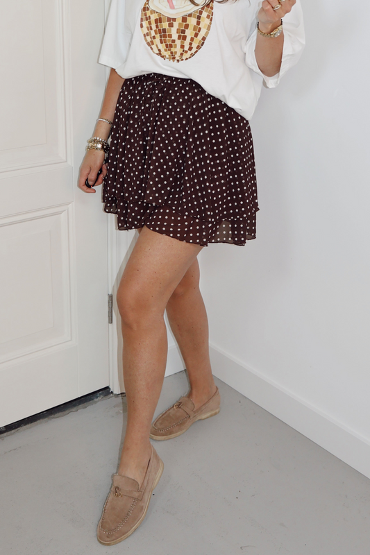 Skort stippen Katie Bruin