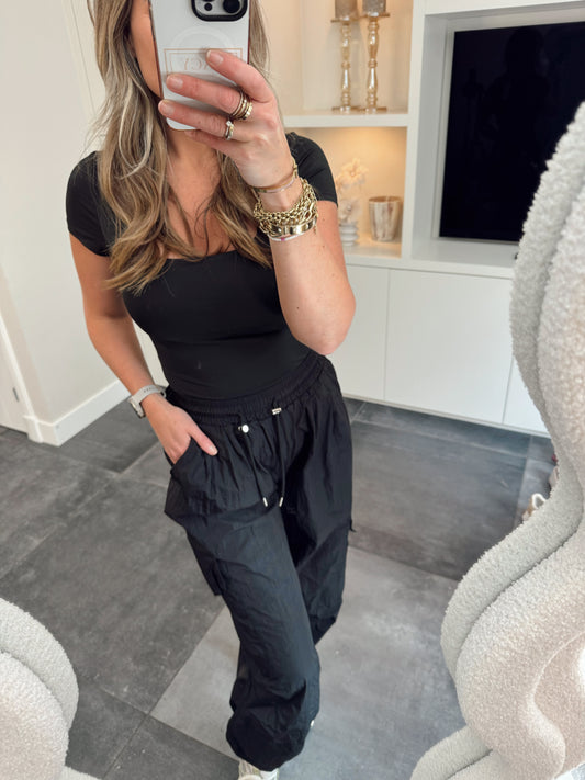 Cargo pants Brooklyn Zwart