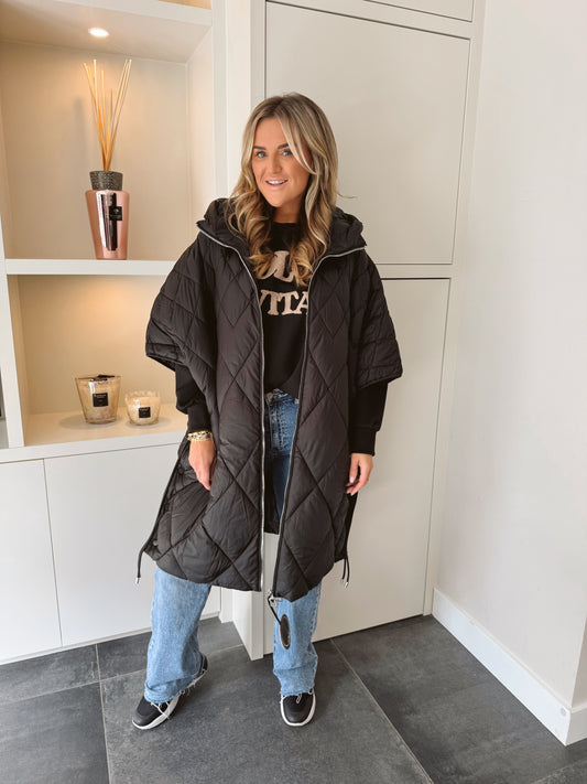 Bodywarmer lang Kim Zwart