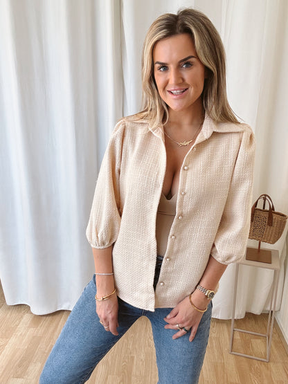 Jas Manon beige