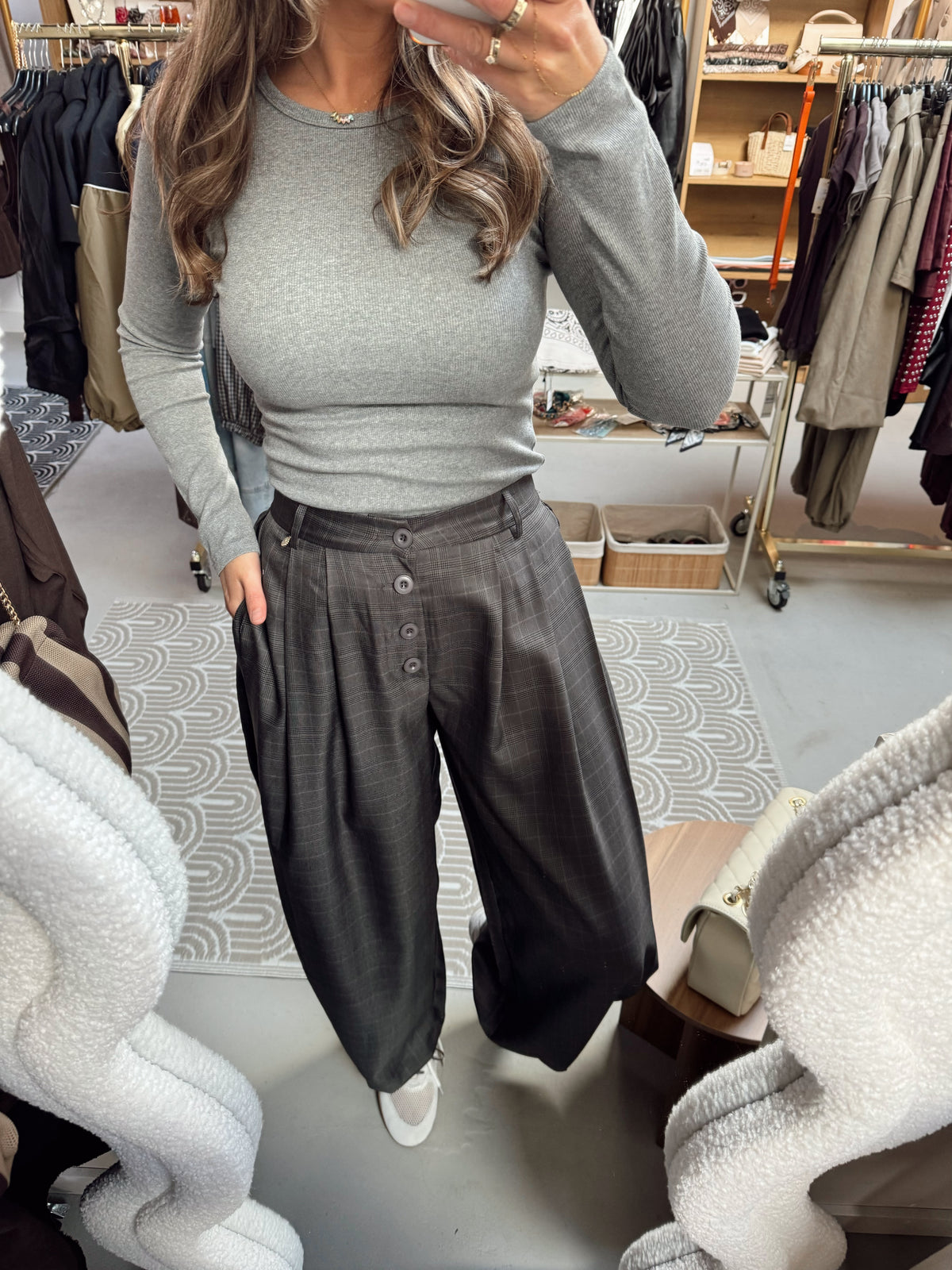 Ambika longsleeve Ada Grey