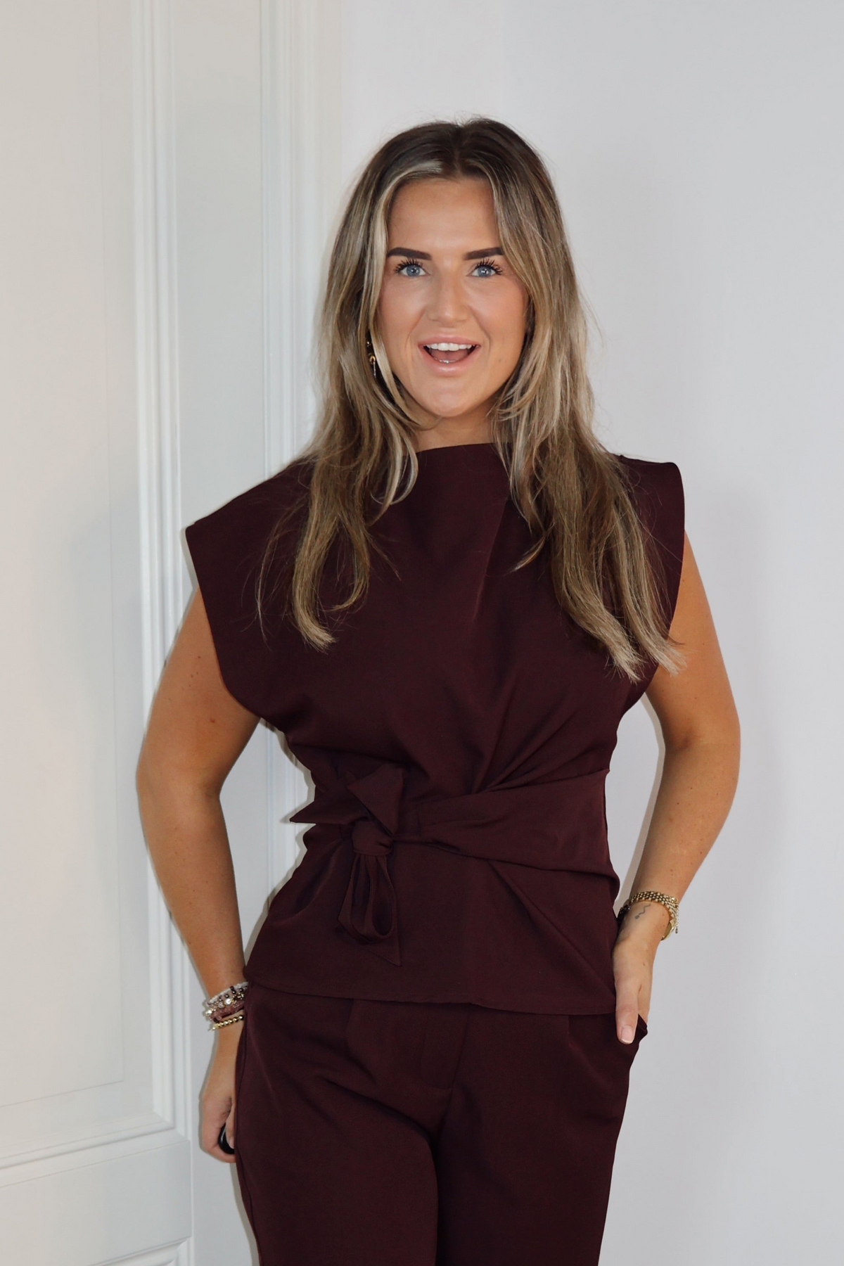 Ambika top Britt Burgundy