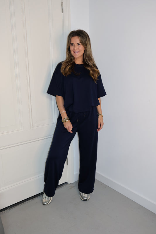 2-pieces lange broek + top Kelly Navy