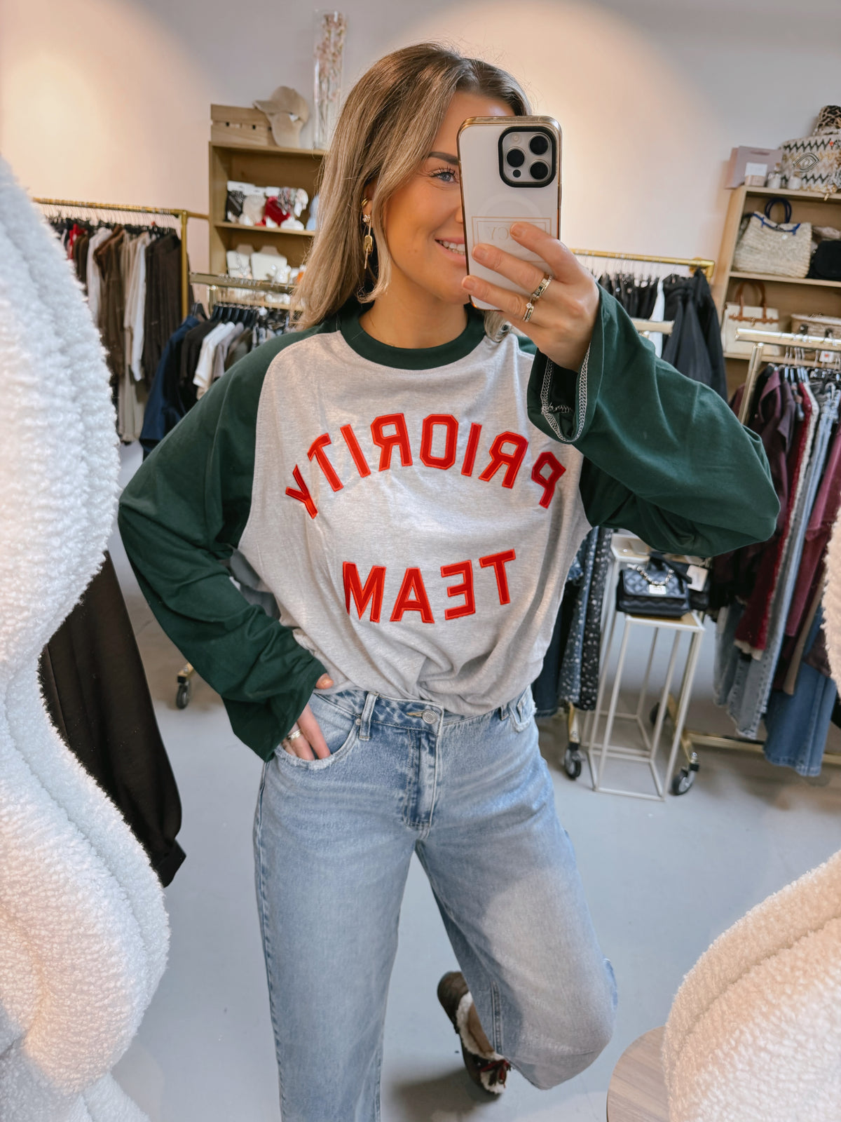 Sarvari Longsleeve Team Army grijs