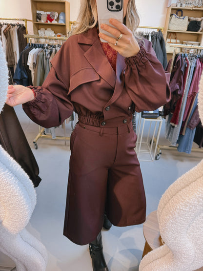 Ambika Jort Klaartje Plum/Burgundy