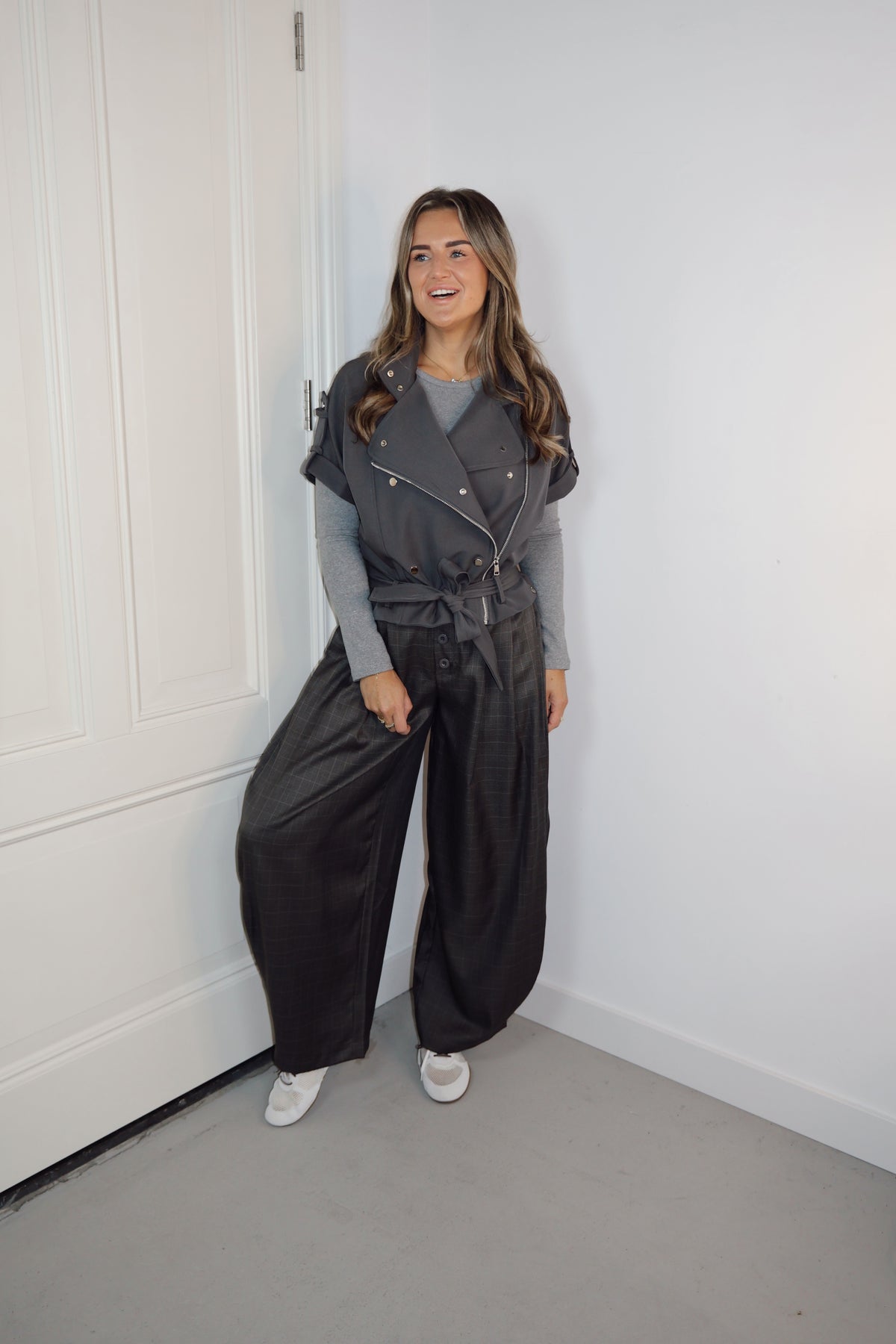 Ambika Gilet Krisje Grey