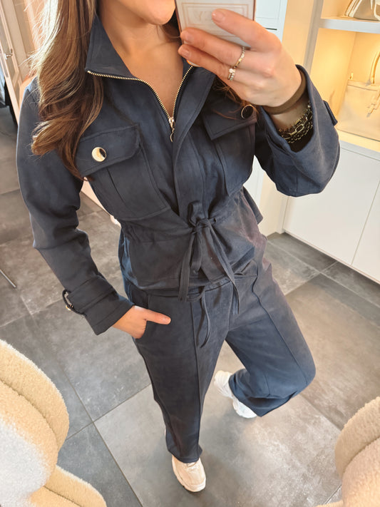 Co-ord set Milano Blauw