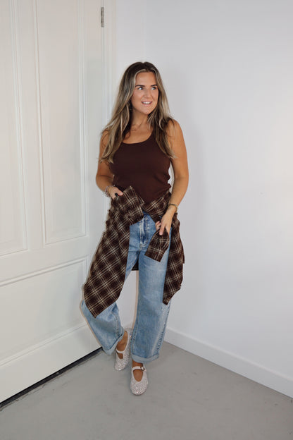 Blouse Kiana Bruin