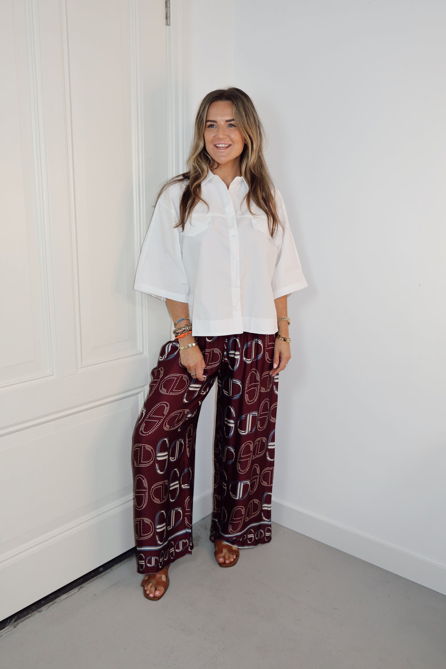 2-pieces set Dessy Ambra Bordeaux