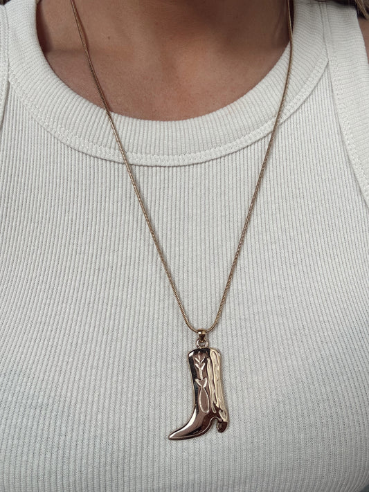 Ketting Cowboy Goud