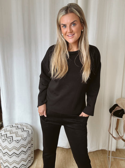 Co-ord set Lily zwart