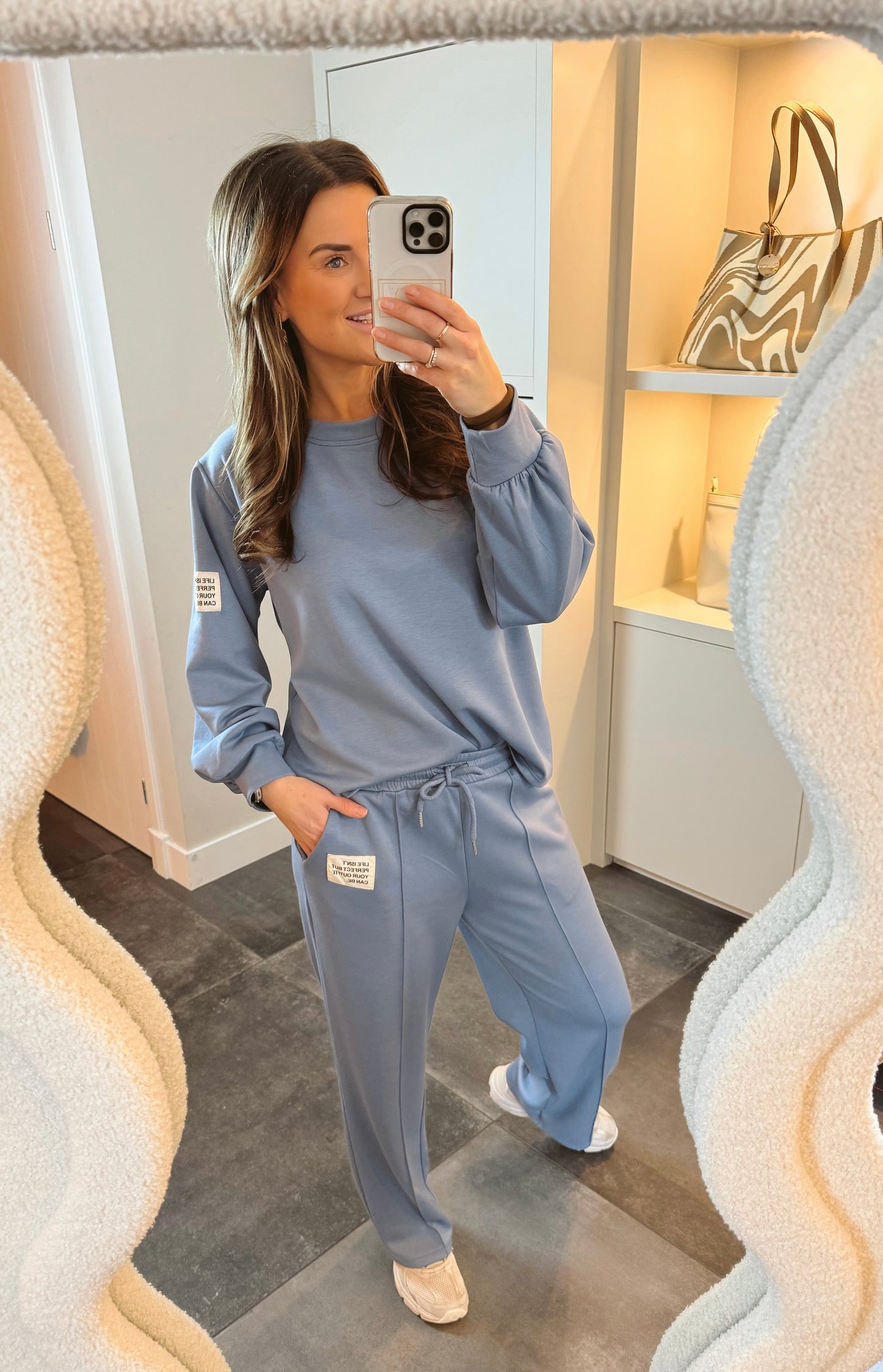 Musthave Joggingset Lange mouwen Ocean Blue