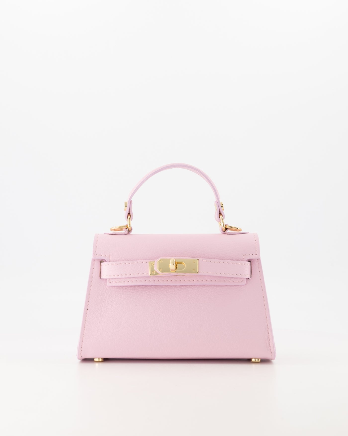 100% leren Crossbody tas Grace Palmellato Roze