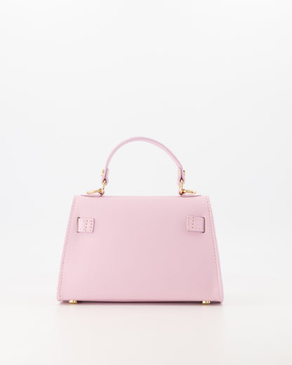 100% leren Crossbody tas Grace Palmellato Roze