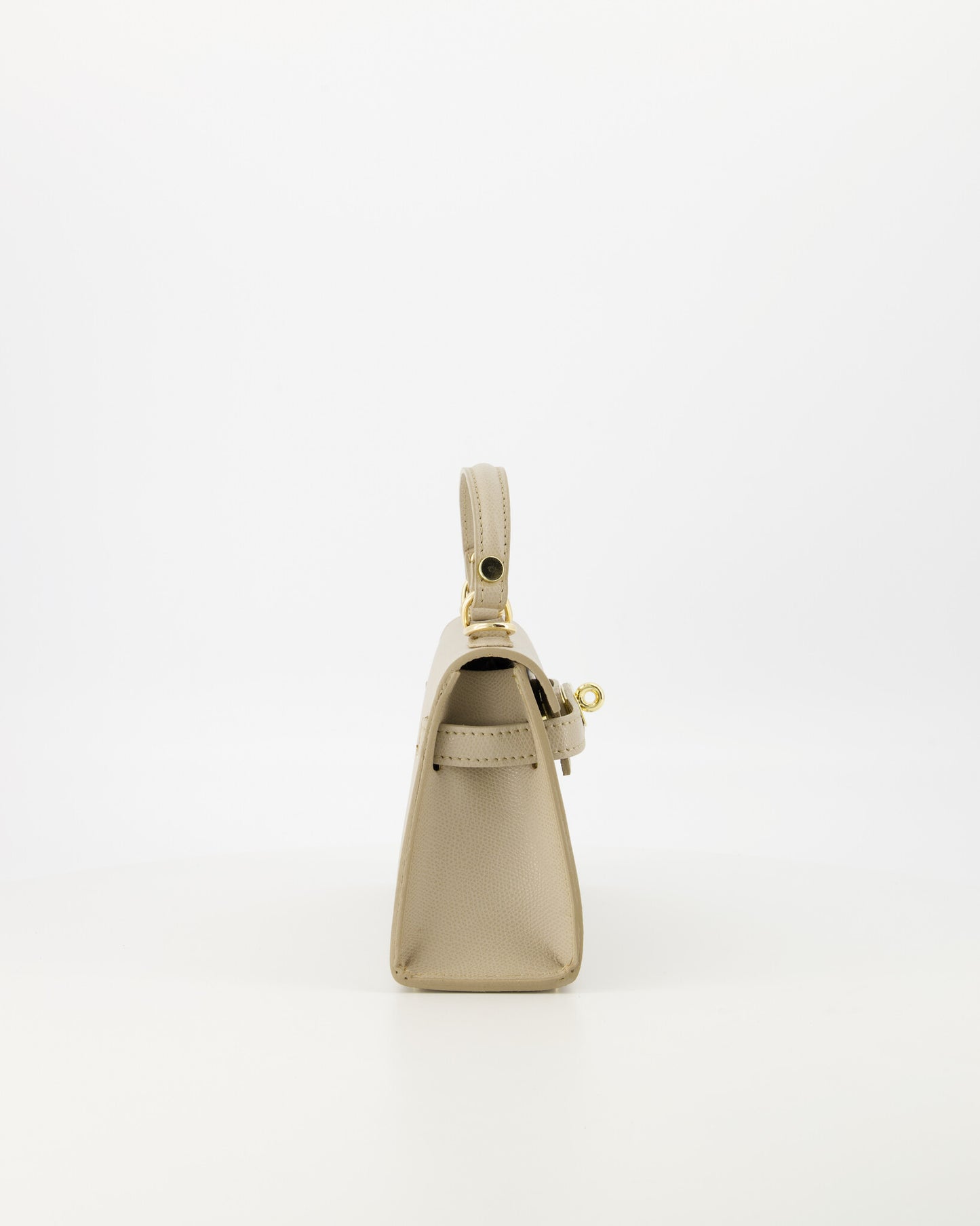 100% leren Crossbody tas Grace Palmellato Taupe