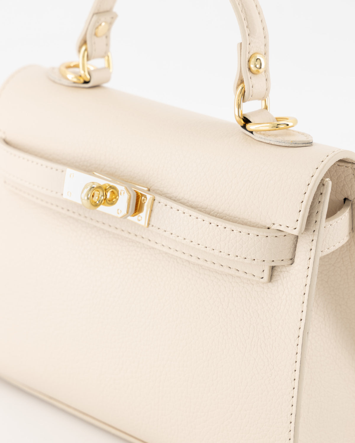 100% Leer Juliet medium Ecru