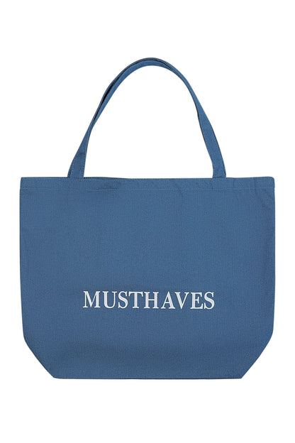 Canvas shopper Musthaves denim