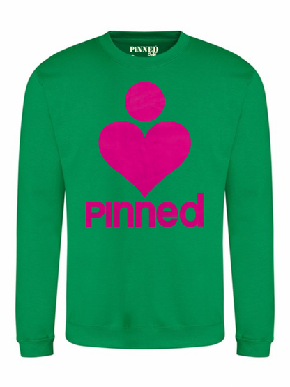 Sweater PiNNED Neon Pink Velvet