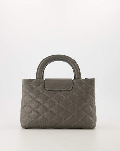 100% leren Crossbody tas Veronique Grain