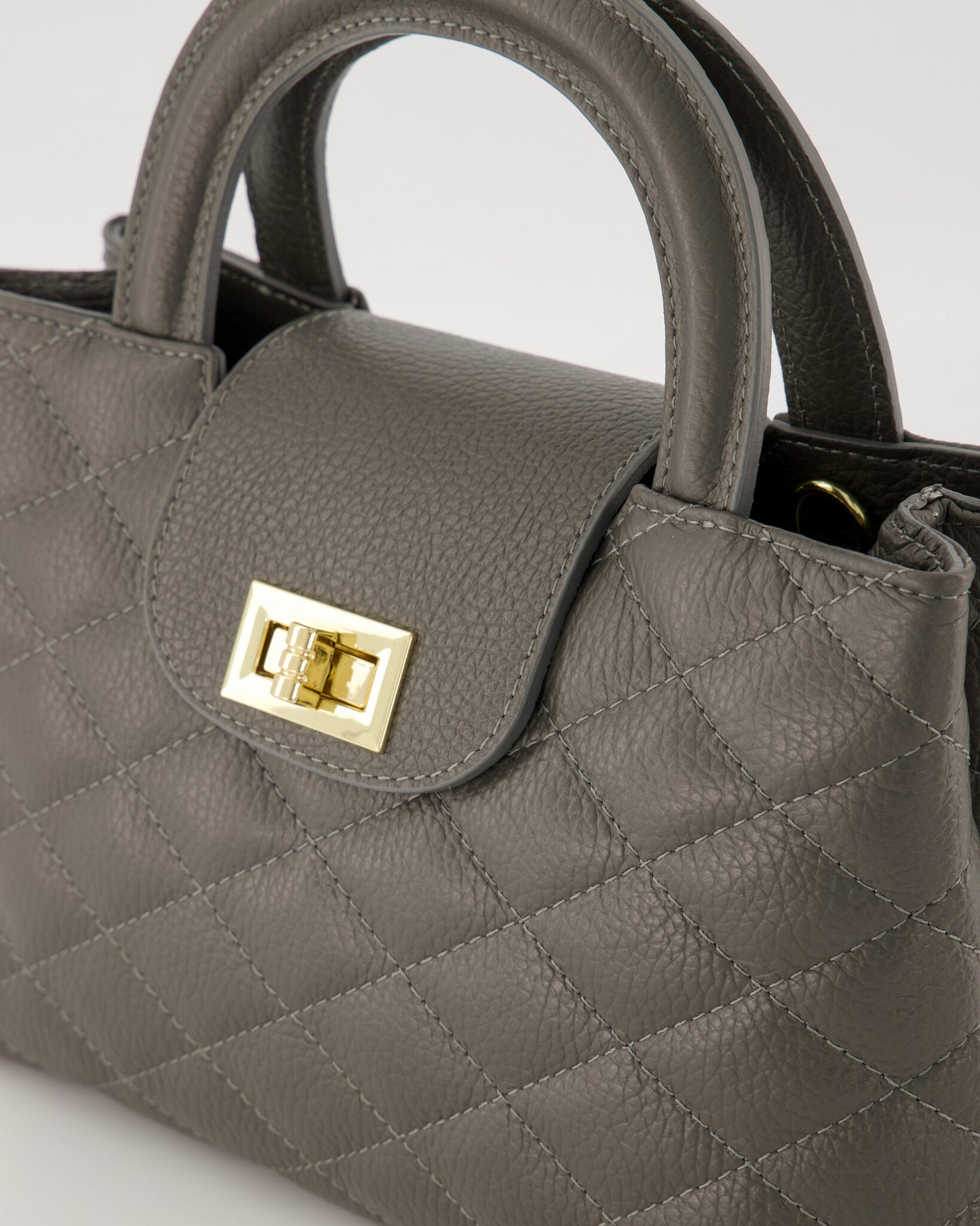 100% leren Crossbody tas Veronique Grain