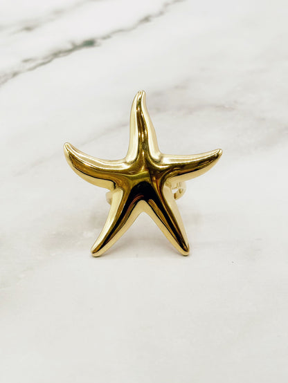 Emily ring Star Goud