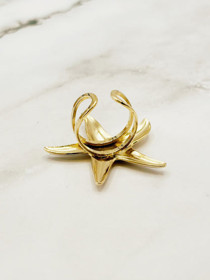 Emily ring Star Goud