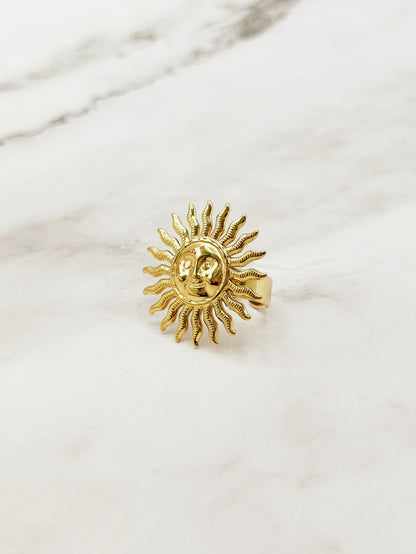 Emily ring Moon Goud