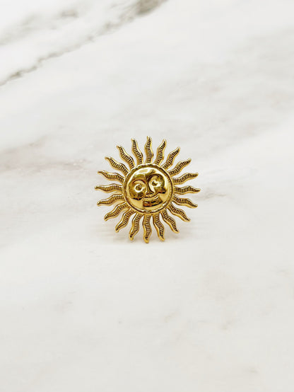 Emily ring Moon Goud